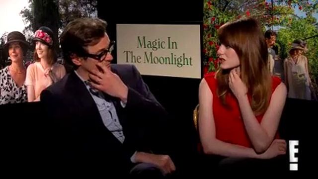 Colin Firth, Emma Stone Loved Working Together in the South of France смотреть онлайн