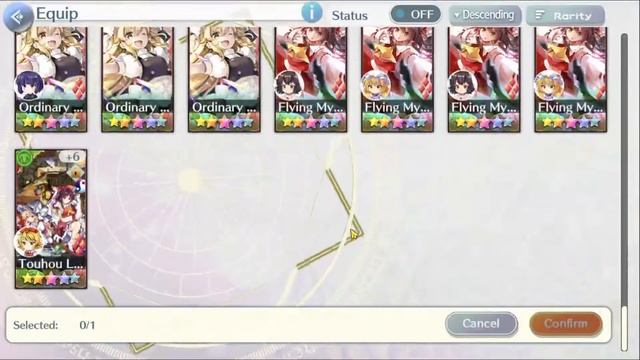 [Touhou LostWord] Random - Max Limit Break Oracle let's go смотреть онлайн