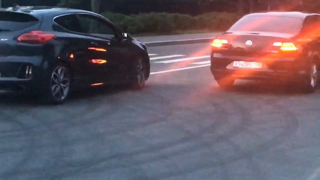 Kia Ceed GT VS Volkswagen Passat (гонка за бабосы)