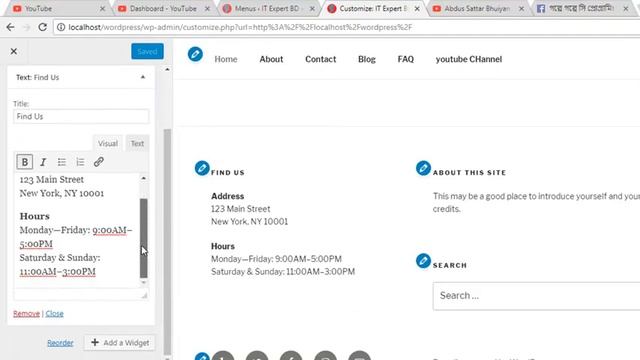Wordpress part #2: How to customize wordpress site step by step смотреть онлайн