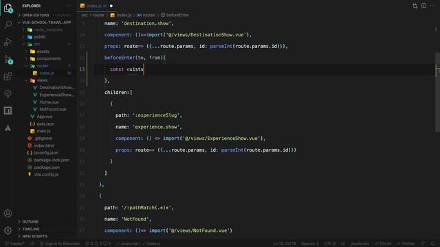 3.4 Route Guards ।। Vue Router Embellishments - #23 смотреть онлайн