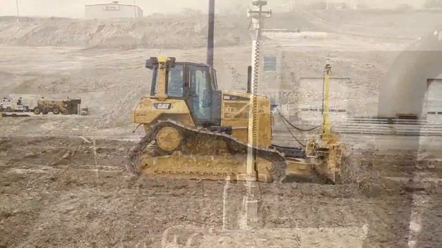 Trimble GCS900 3D UTS Dozer System Demonstration смотреть онлайн