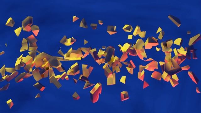 Разрушение 3D текста смотреть онлайн