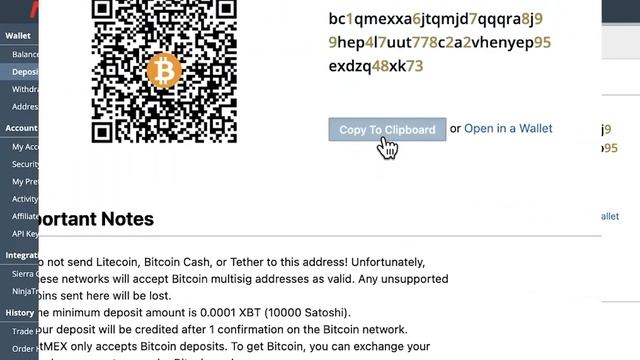 Deposit Guide on BitMEX смотреть онлайн