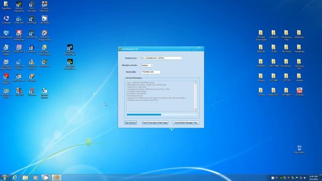 formatting 3TB external hard drive to Fat32 file system w 2Tware Fat32Format смотреть онлайн