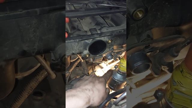 Замена клапана КВКГ БМВ 5 2000 г.в., мотор м54 смотреть онлайн