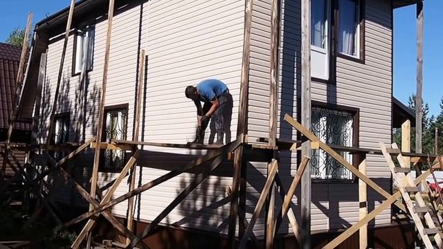 Монтаж сайдинга с утеплением смотреть онлайн