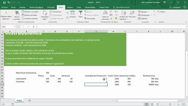 Herramientas de Excel para Expertos: Como usar Solver смотреть онлайн