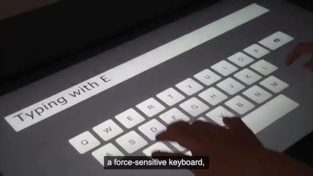 Expressive Touch: Studying Tapping Force on Tabletops смотреть онлайн