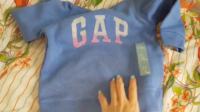 Покупки детской одежды на распродажах ( фирма GAP) смотреть онлайн