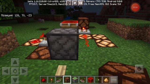 Сигнал при возврате поршня в Майнкрафт Редстоун механизмы minecraft / Lady Play #minecraft смотреть онлайн