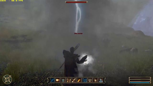 Gothic 3 Gameplay - Mage And Magic Spells (Gothic 3 Enhanced Edition v1.75) смотреть онлайн