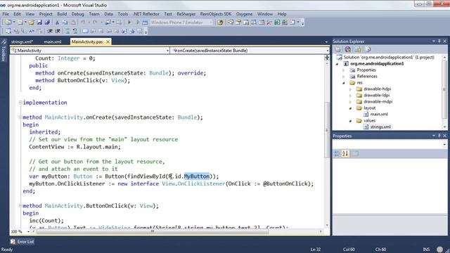 Android development with Oxygene for Java смотреть онлайн