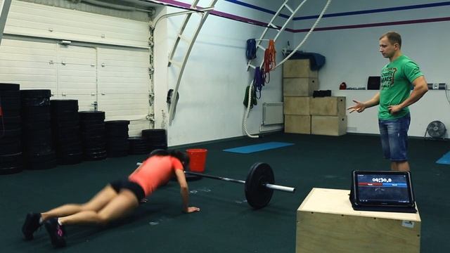 Кроссфит (CrossFit) соревнования. Демонстрационное видео выполнения третьего комплекса смотреть онлайн