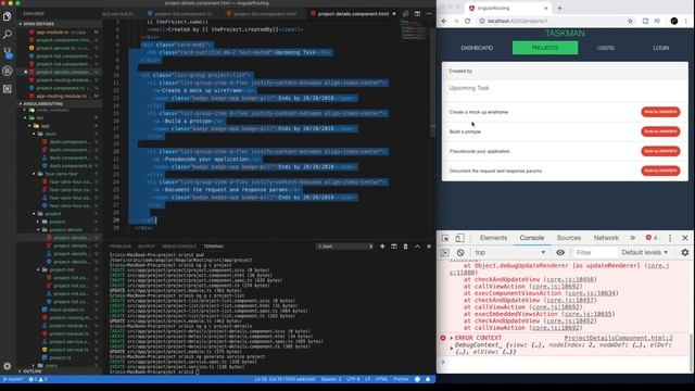 ? Angular 6 - Routing and Navigation (with Child Routes & Route Auth Guards) [in 45 mins] ? смотреть онлайн