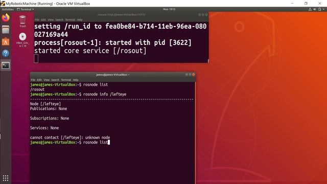 ROS Part 3 How to start a node and see list of running nodes in ROS Robotic Operating System смотреть онлайн