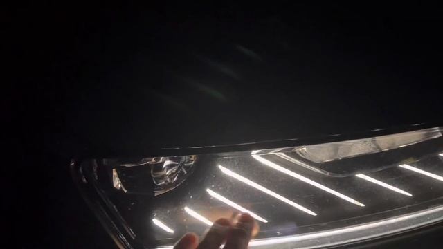 шкода карок, как светят диодные фары в тумане. смотреть онлайн