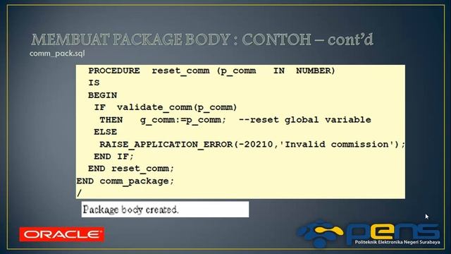 Praktikum 11 Create Package смотреть онлайн