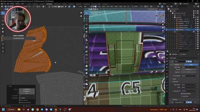 Делаю Porsche 911 GT2 RS #1 | В Blender 3D