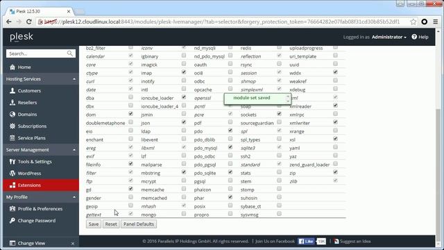 Configuring PHP options using PHP Selector for Plesk Admins смотреть онлайн