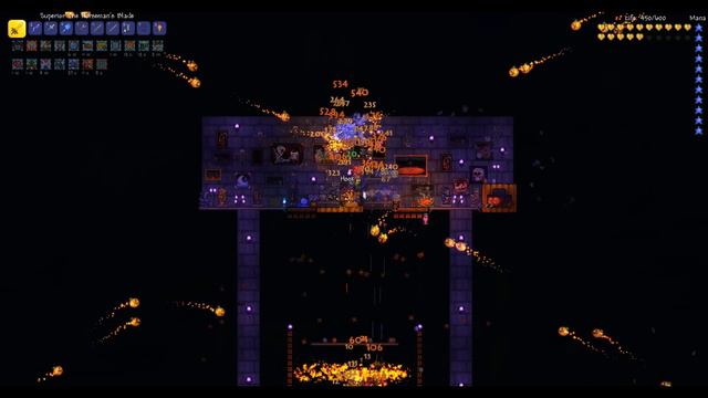 Terraria, The Horseman's Blade vs The Frost Moon смотреть онлайн