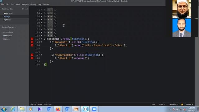 j Query Wrap Unwrap Method смотреть онлайн