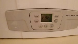 BAXI ECOFOUR 24F ошибка Е96