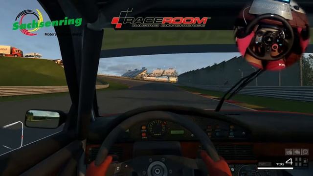 Audi V8 DTM 1992 @ Sachsenring | GoPro Logitech G29 | Raceroom Racing Experience смотреть онлайн