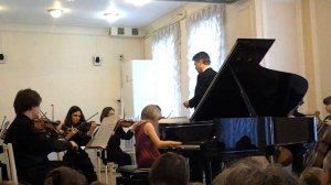Роули. Маленький  концерт для фортепиано с оркестром , части  2 и 3