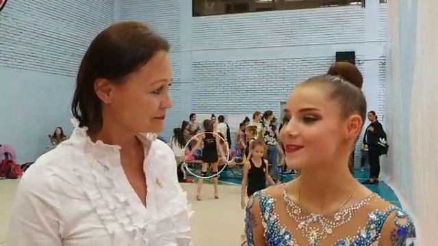 Победительница Анна Иванова Междунородного турнира по Художественной гимнастике Ярославская Весна20 смотреть онлайн