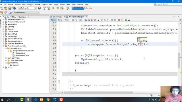 Curso de Java y MySQL #23 II Procedimientos almacenados en Java смотреть онлайн