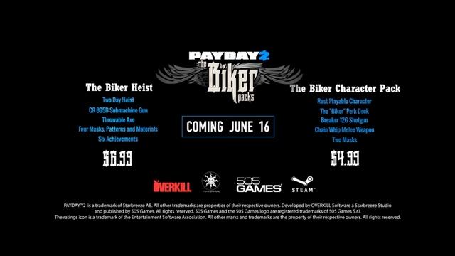 PAYDAY 2 - BIKER IS RON PERLMAN (Rust Character Pack and Biker Heist) смотреть онлайн