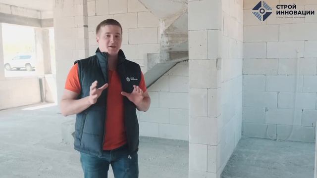 ДОМ С ГАРАЖОМ 203 м2 из газоблока смотреть онлайн