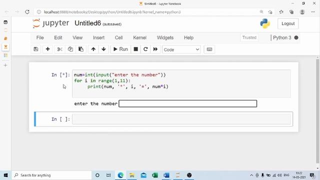 Multiplication Table|Easy program in python for beginners| Python | Tutorial | IEMLabs смотреть онлайн
