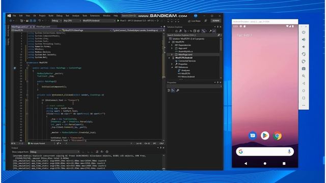 Tutorial: Modbus TCP Client - Xamarin Forms Mobile App - Android смотреть онлайн