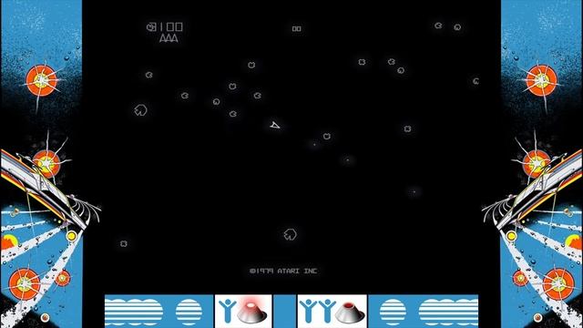 Asteroids - Atari Flashback Classics vol.2 смотреть онлайн