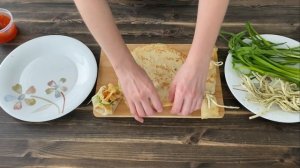 Как красиво сложить БЛИНЫ? Как завернуть блины С НАЧИНКОЙ?