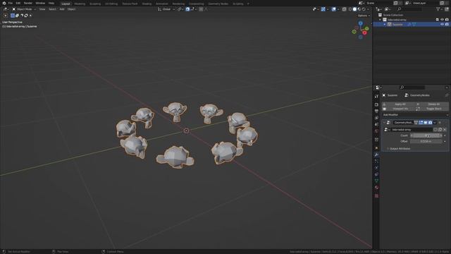 Blender Dynamic Asset - Radial Array смотреть онлайн