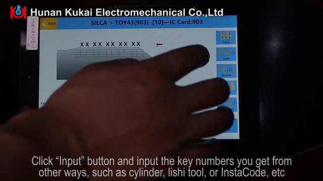 How to cut Toyota TOY43 keys by different ways in SEC E9 automatic key cutting machine смотреть онлайн