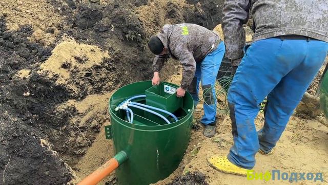 Установка станции глубокой биологической очистки Ital BIO 4