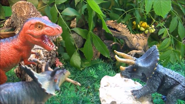 ТИРАННОЗАВРЫ, АКРОКАНТОЗАВРЫ, ЦЕРАТОЗАВРЫ и другие. Сборник видео про динозавров смотреть онлайн