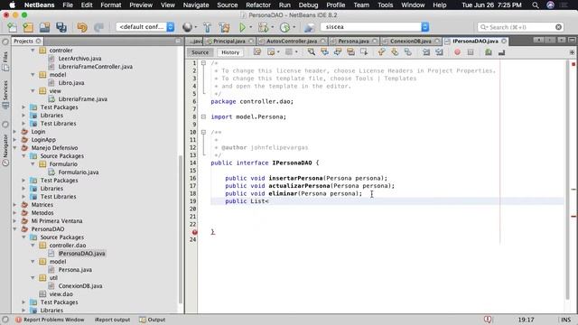 Patrones MVC, DAO, SINGLETON y CRUD PARTE 1 смотреть онлайн