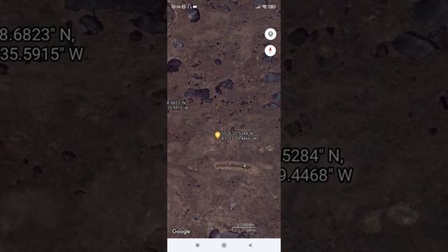 ? Канада. Нашлись узоры, возможно старая кладка...