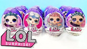 КУКЛЫ ЛОЛ шоколадные яйца ШОКИ ТОКИ! Сюрпризы ИГРУШКИ новая серия LOL Dolls Kinder Surprise unboxing