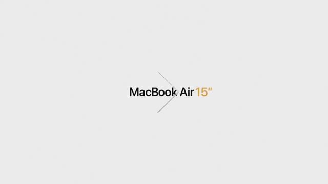 Представляем MacBook Air 15