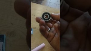 Замена подшипника колеса на Хонда Дио.