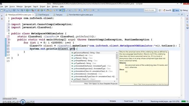 Java 8: From PermGen to Metaspace_PART2 смотреть онлайн