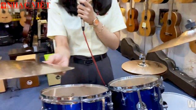 Set Trống PDP Mainstage Và Cymbal Paiste 201 Bronze.