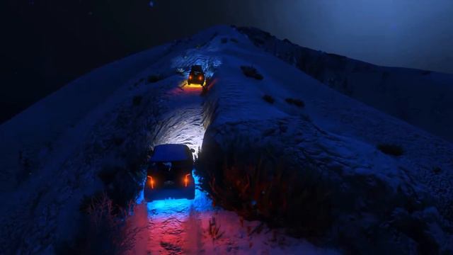GTA V Rockstar Editor Short: Through Driving Snow смотреть онлайн