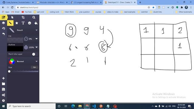 329. Longest Increasing Path in a Matrix | LEETCODE HARD | LEETCODE | Dynamic Programming Series смотреть онлайн